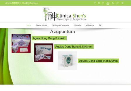 Tienda productos de acupuntura