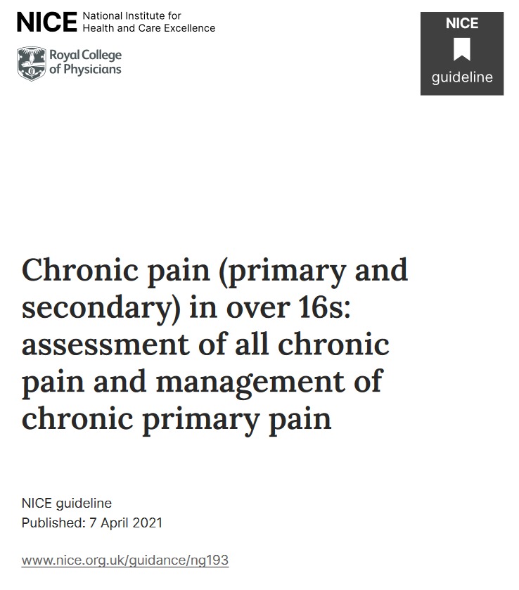 Acupuntura y dolor crónico primario Recomendaciones del National Institute for Health and Care Excellence (NICE)